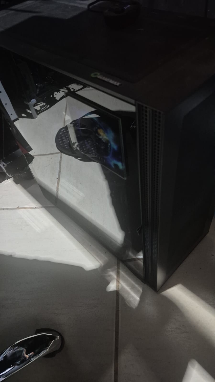 A third closed PC case